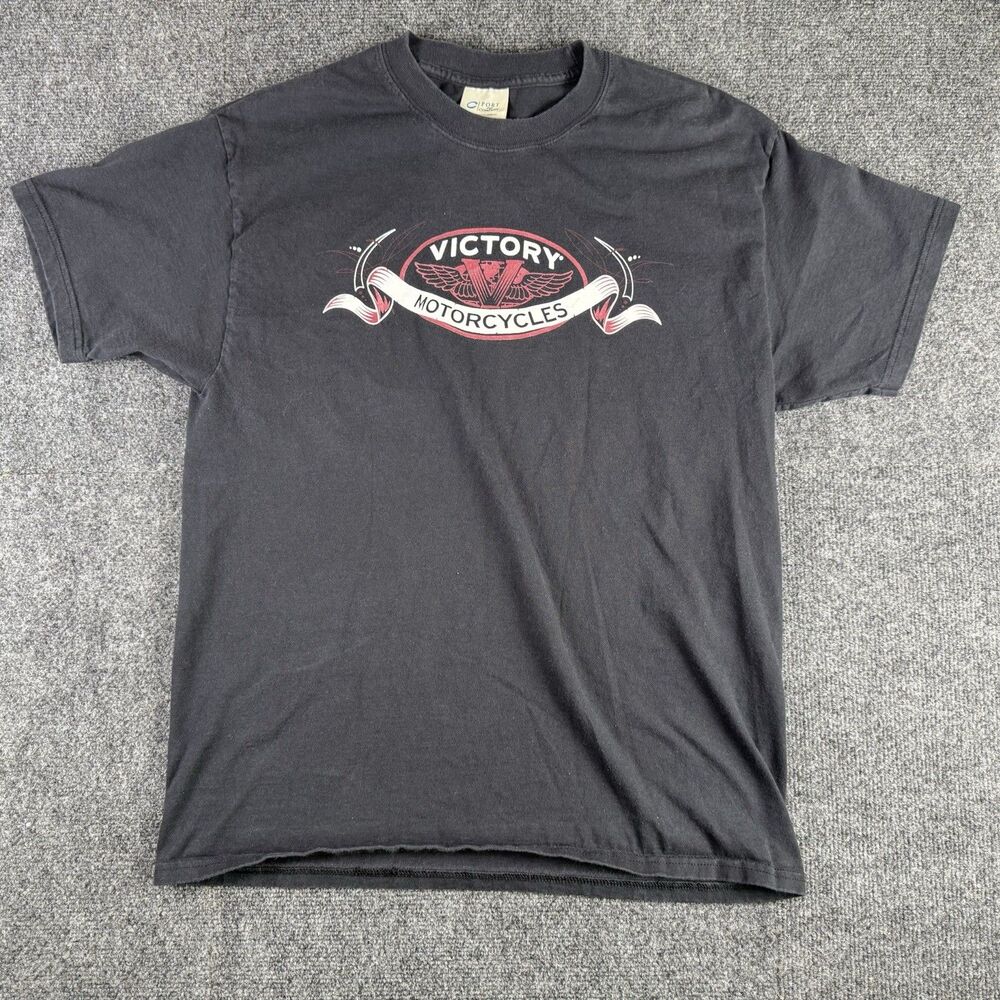 Vintage Victory Motorcycles T Shirt Large